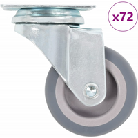 vidaXL 72 pcs Swivel Casters 50 mm