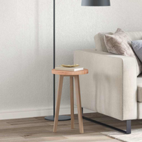 vidaXL Table Top Light brown Ø 30 x 2.5 cm Solid oak wood
