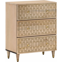 vidaXL Side Cabinet 60x33x75 cm Solid Wood Mango