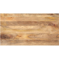 vidaXL Table Top 110x50x3.8 cm Rectangular Solid Wood Mango