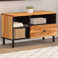 vidaXL TV Cabinet 80x33x46 cm Solid Wood Acacia