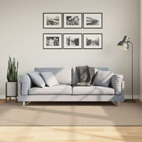 vidaXL Rug HUARTE Short Pile Soft and Washable Sand 160x230 cm
