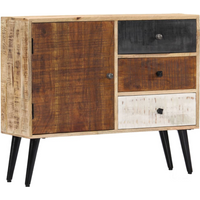 vidaXL Sideboard 88x30x73 cm Solid Mango Wood