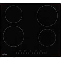 vidaXL Ceramic Hob with 4 Burners Touch Control 6000 W