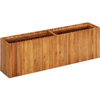 vidaXL Garden Raised Bed 150x30x50 cm Solid Acacia Wood