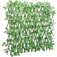 vidaXL Artificial Ivy Trellis Expandable Green 180x65 cm