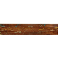vidaXL Table Top 180x30x2.5 cm Rectangular Solid Wood Reclaimed