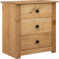vidaXL Bedside Cabinet 46x40x57 cm Pinewood Panama Range