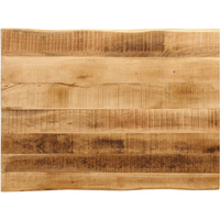 vidaXL Table Top Live Edge 80x60x3.8 cm Solid Wood Rough Mango