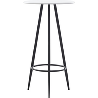 vidaXL Bar Table White 60x107.5 cm MDF