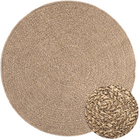 vidaXL Rug ZIZUR 120 cm Jute Look Indoor and Outdoor