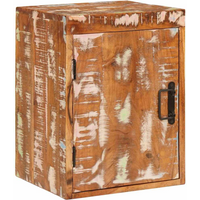 vidaXL Bedside Table Brown 35 x 33 x 48 cm Solid Wood Reclaimed