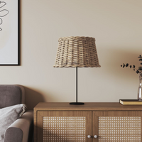 vidaXL Lamp Shade Brown Ø45x28 cm Wicker