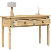 vidaXL Console Table Corona 115x46x73 cm Solid Wood Pine