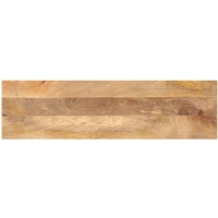 vidaXL Table Top 100x20x3.8 cm Rectangular Solid Wood Mango