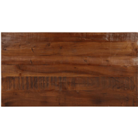 vidaXL Table Top 100x60x2.5 cm Rectangular Solid Wood Reclaimed