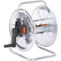 vidaXL Hose Reel Wall Mounted for 50 m 1/2" Hose Steel