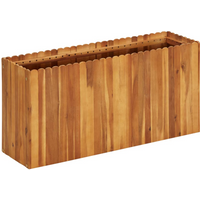 vidaXL Garden Raised Bed 100x30x50 cm Solid Acacia Wood