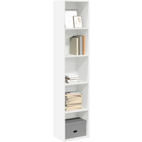vidaXL Bookcase White 40x30x189 cm Engineered Wood