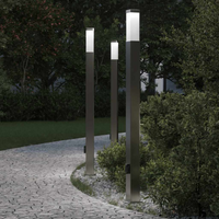 Bollard Lights with Outlet Stainless Steel IP44