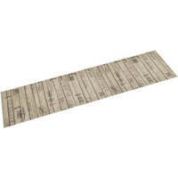 vidaXL Kitchen Rug Washable Fence 60x300 cm Velvet