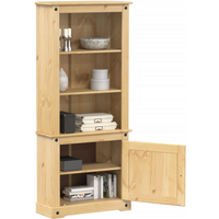 vidaXL Highboard Corona 74x38x170 cm Solid Wood Pine