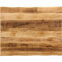 vidaXL Table Top Live Edge 90x80x2.5 cm Solid Wood Rough Mango