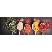 vidaXL Kitchen Carpet Washable Spoons 60x180 cm