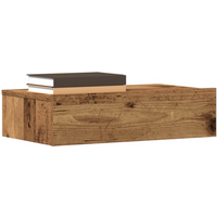 vidaXL Bedside Cabinet Old Wood 60x35 cm Engineered Wood