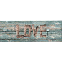 vidaXL Kitchen Carpet Washable Love 60x300 cm