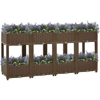 vidaXL Raised Bed 160x40x71 cm Polypropylene