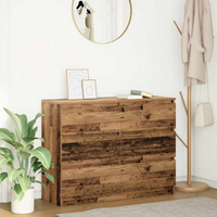 vidaXL Sideboard Old Wood 100x35x76 cm Engineered Wood