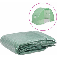 vidaXL Greenhouse Replacement Cover (4.5 m²) 300x150x200 cm Green