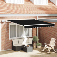 VIDAXL Retractable Awning with Manual 300 x Fabric