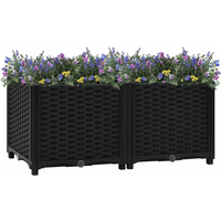 vidaXL Raised Bed 80x40x38 cm Polypropylene