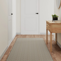 vidaXL Carpet Runner Sisal Look Platina 80x250 cm