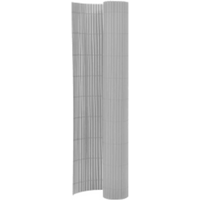 vidaXL Double-Sided Garden Fence 110x300 cm Grey
