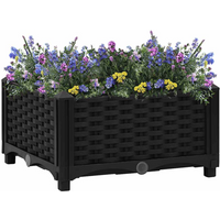 vidaXL Raised Bed 40x40x23 cm Polypropylene