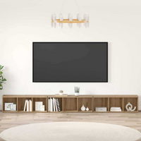 vidaXL TV Cabinet Set 3 pcs Artisan Oak 37 x 35 x 107.5 cm