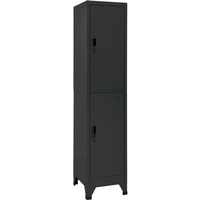 vidaXL Locker Cabinet Anthracite 38x45x180 cm Steel