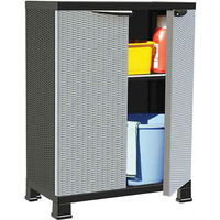 vidaXL Plastic Cabinet 68x39x92 cm Rattan Design