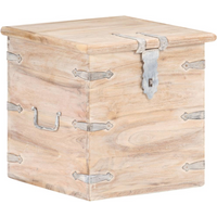 vidaXL Chest 40x40x40 cm Solid Acacia Wood