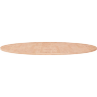 vidaXL Round Table Top ??90x1.5 cm Solid Wood Oak