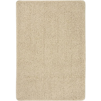 vidaXL Shaggy Rug Cream 120x170 cm Anti Slip