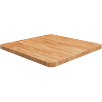 vidaXL Square Table Top Light Brown 50x50x2.5cm Treated Solid Wood Oak