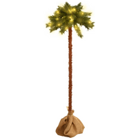vidaXL Christmas Tree with LEDs 150 cm