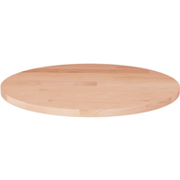 vidaXL Round Table Top ??40x1.5 cm Solid Wood Oak
