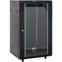 vidaXL 18U Network Cabinet with Swivel Feet 19" IP20 60x60x100 cm