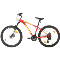 vidaXL Mountain Bike 21 Speed 27.5 inch Wheel 38 cm Red