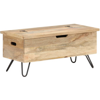 vidaXL Chest 90x40x45 cm Solid Mango Wood